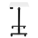 Mobilni podesivi sto 70x48 cm Laptop sto sa podesavanjem visine 71.5–112 cm White ModernHome