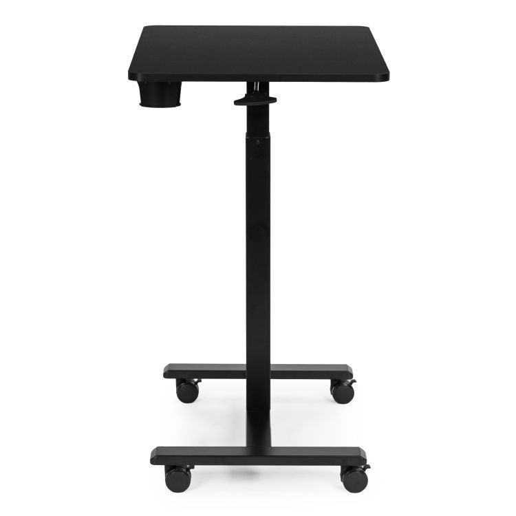 Mobilni podesivi sto 70x48 cm Laptop sto sa podesavanjem visine 71.5–112 cm Black ModernHome
