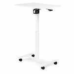 Mobilni podesivi sto za laptop, 70 × 48 cm, bele boje, visina 71,5–112 cm – ModernHome