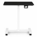 Mobilni podesivi sto za laptop 70 × 48 cm, visina 71,5–112 cm, crna radna ploča – ModernHome