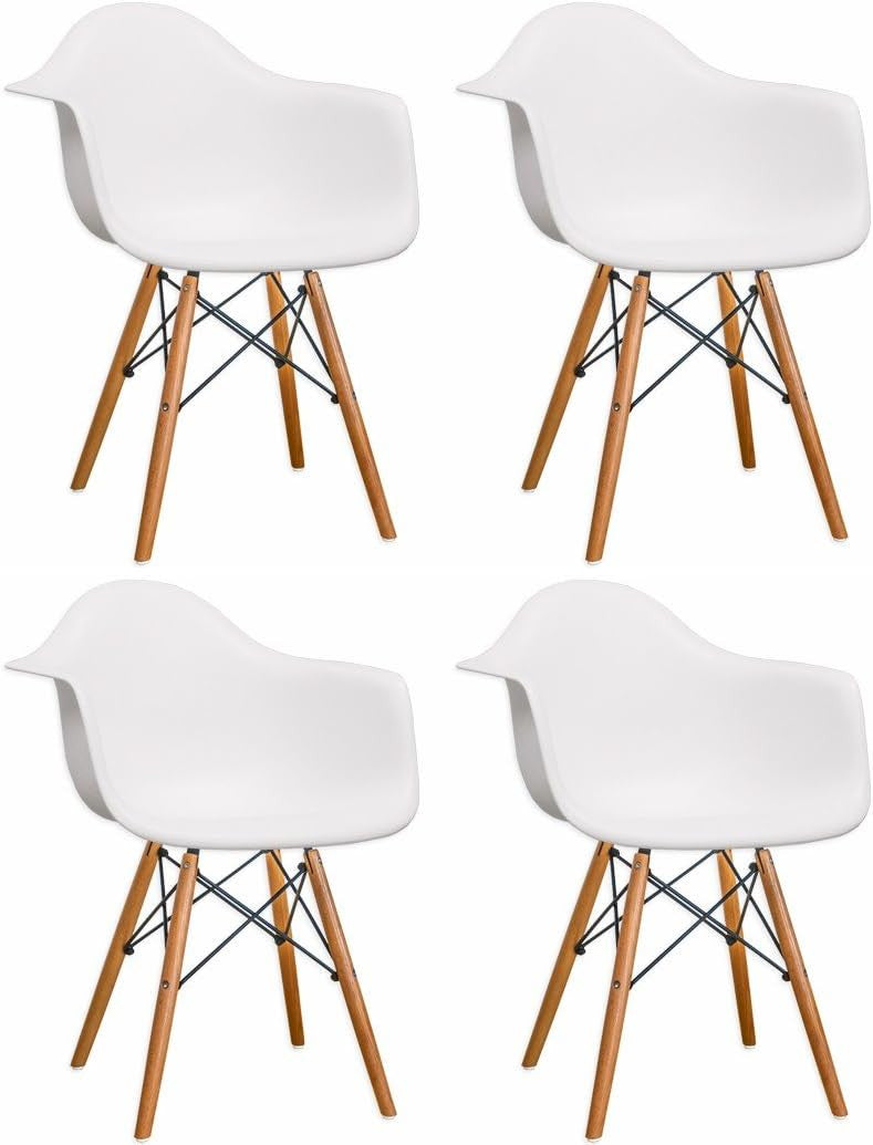 MODENA SET 4 STOLICE WHITE