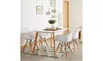 MODENA SET 4 STOLICE WHITE