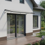 Nadstrešnica za ulazna vrata 113 × 80 cm sa UV zaštitom – MultiGarden