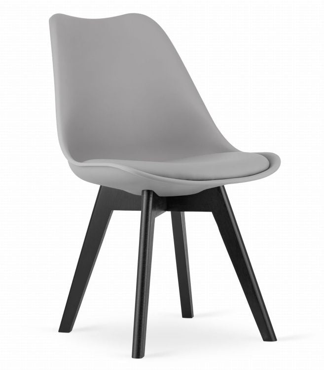 NAPOLI SET 4 STOLICE GRAY BLACK