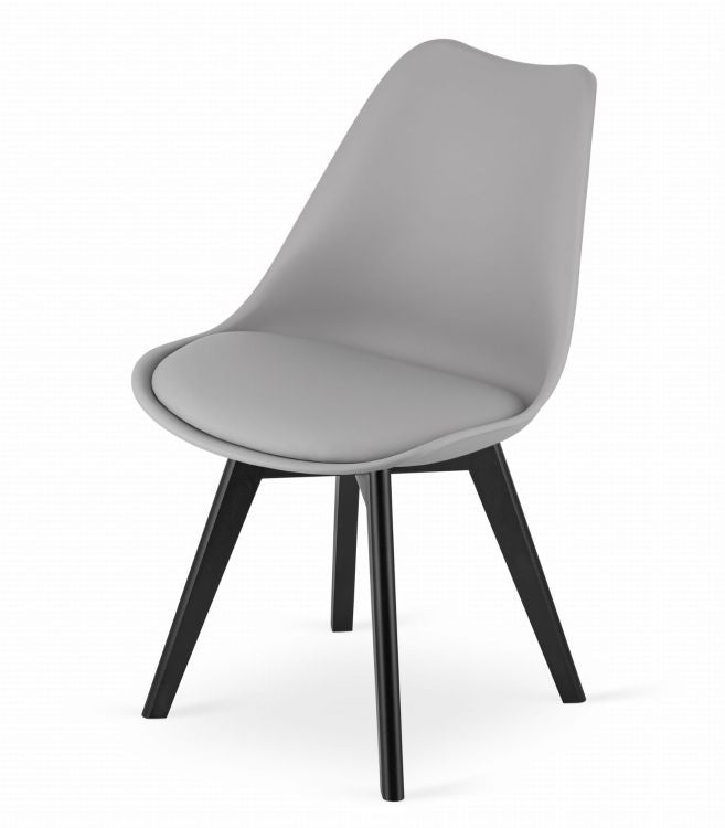 NAPOLI SET 4 STOLICE GRAY BLACK