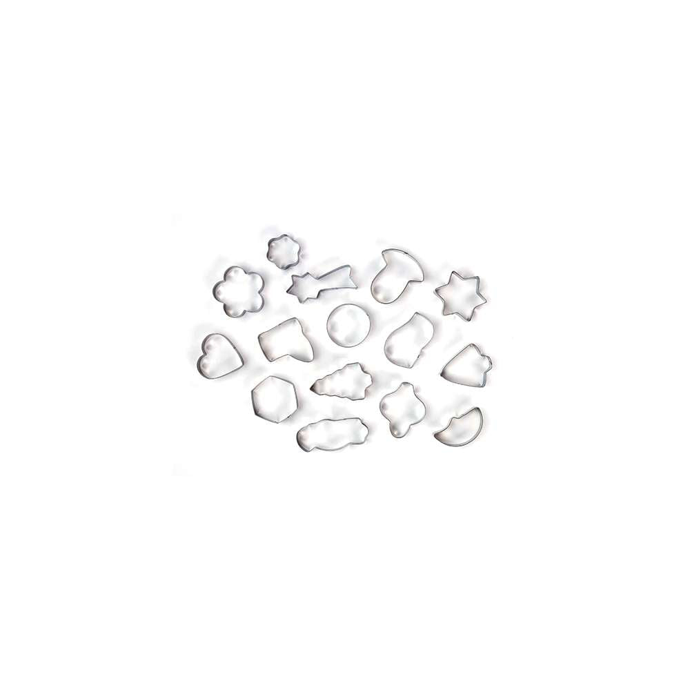 NAVA NV10-186-014 KALUPI ZA KOLAČIĆE INOX 15 OBLIKA