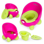 Noša za decu sa uklonivim umetkom i neklizajućim nogicama, roze - zelena, ECOTOYS