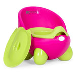 Noša za decu sa uklonivim umetkom i neklizajućim nogicama, roze - zelena, ECOTOYS