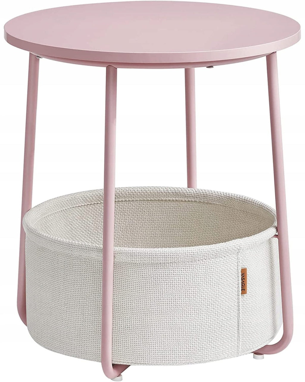 Okrugli klub stočić sa korpom pink - LET223R61