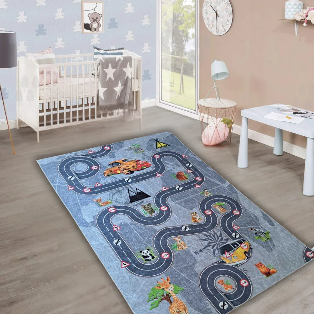 Dečiji tepih Autoput – 140x220cm