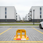 Parking barijera 30 cm sklopiva sa kljucem i reflektujucom trakom with Key and Reflective Stripes