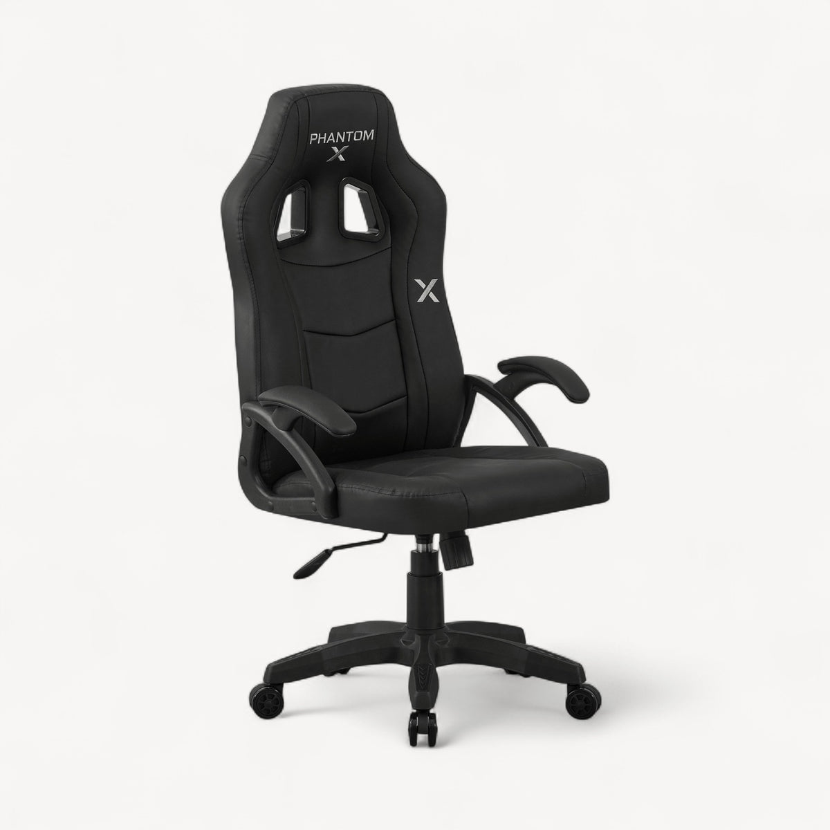 Kancelarijska/gaming stolica PHANTOM X, crna sa sportskim dizajnom 902