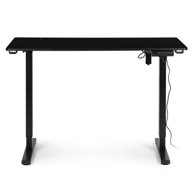 Podesivi Electric sto 120x60 cm podesavanje visine 72–117 cm Black ModernHome