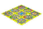 PODLOGA ZA IGRU CITY 9 ELEMENATA 90.5x90,5CM IPLAY