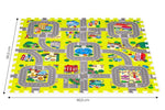 PODLOGA ZA IGRU CITY 9 ELEMENATA 90.5x90,5CM IPLAY