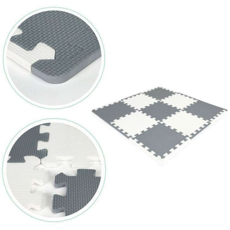 PODLOGA ZA IGRU PUZZLE 9EL. 89X89CM