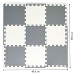PODLOGA ZA IGRU PUZZLE 9EL. 89X89CM