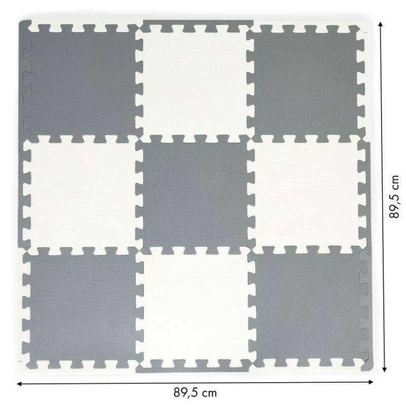 PODLOGA ZA IGRU PUZZLE 9EL. 89X89CM