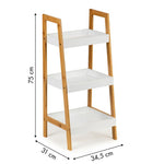 Polica ModernHome bamboo 3