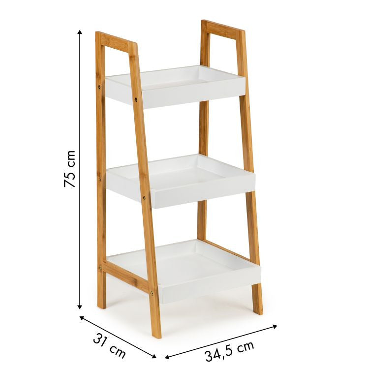 Polica ModernHome bamboo 3