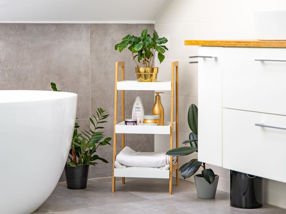 Polica ModernHome bamboo 3