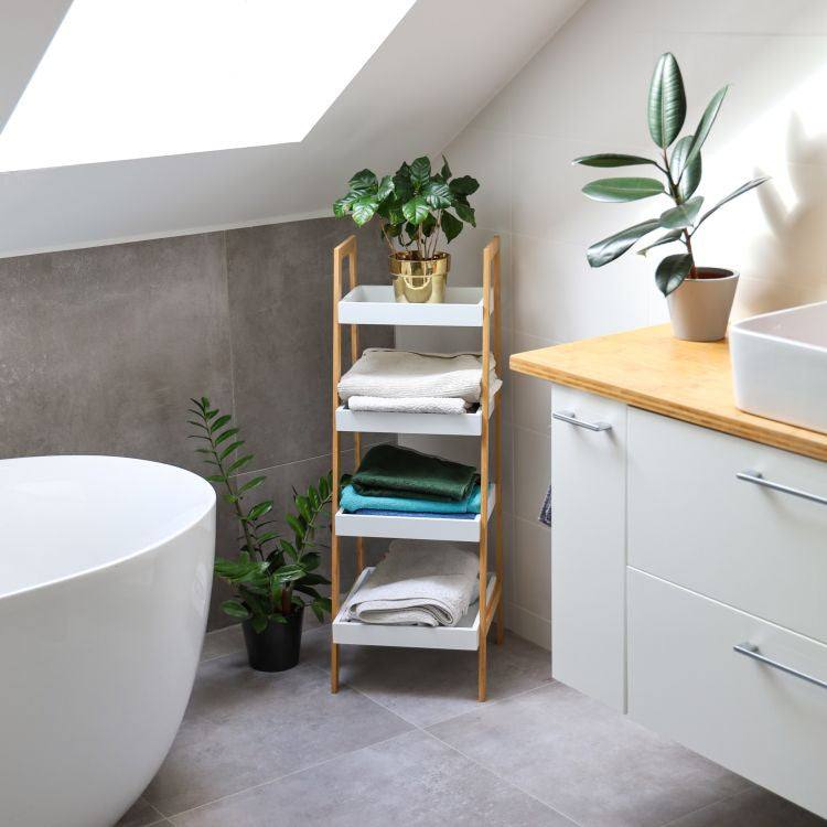Polica ModernHome bamboo 4