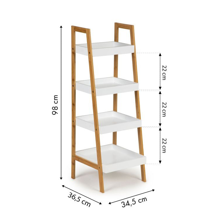 Polica ModernHome bamboo 4