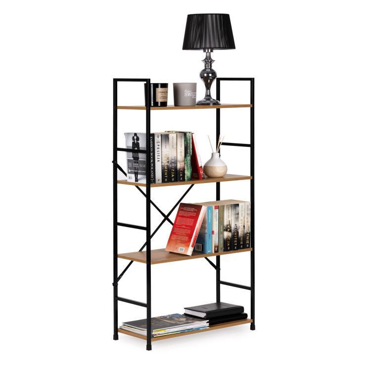 Polica za knjige LOFT 4 wild oak