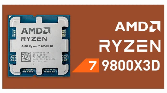 CPU AM5 AMD Ryzen 7 9800X3D 8C/16T 5.2GHz 104MB Tray 100-000001084