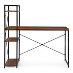 Radni sto 120x60 cm sa policama Dark ModernHome