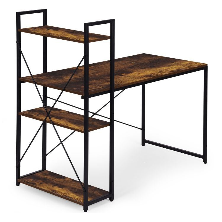 Radni sto 120x60 cm sa policama Loft Style ModernHome
