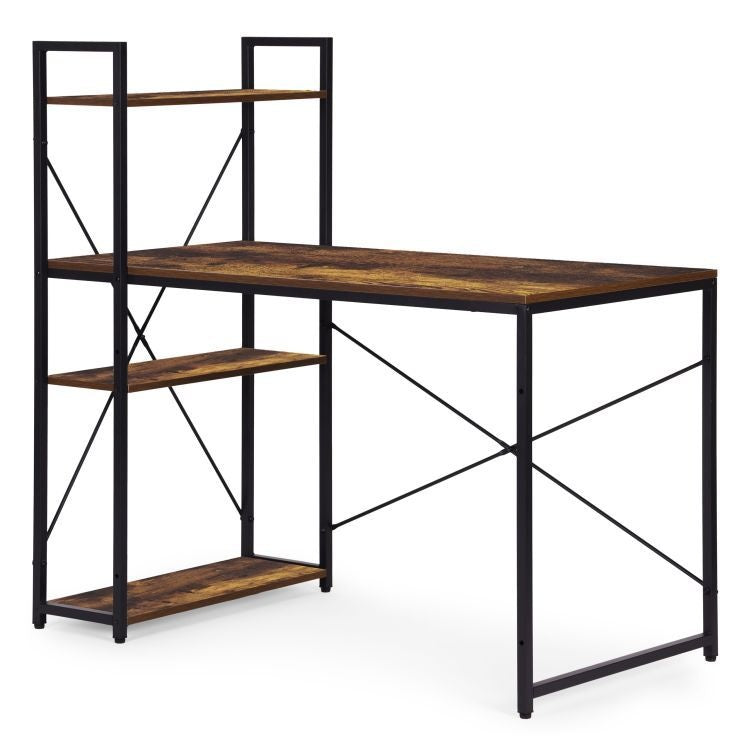 Radni sto 120x60 cm sa policama Loft Style ModernHome