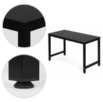 Radni sto za računar 120 × 60 cm – Black ModernHome