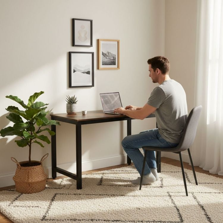Radni sto za računar 120 × 60 cm – Dark Walnut ModernHome