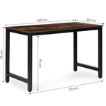 Radni sto za računar 120 × 60 cm, starinski orah – ModernHome