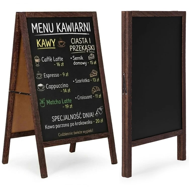 Reklamni A-stalak 83×50 cm