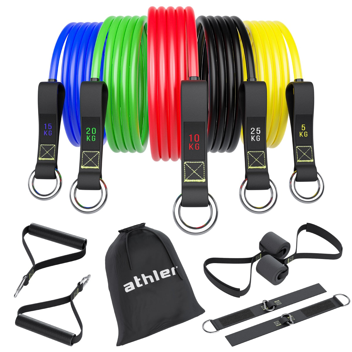 Athler Athlete 30 Fitnes elastične trake za vežbanje 5-25kg