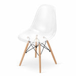 RIMINI SET 4 STOLICE TRANSPARENT