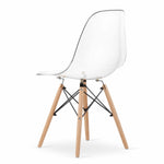 RIMINI SET 4 STOLICE TRANSPARENT