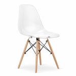 RIMINI SET 4 STOLICE TRANSPARENT