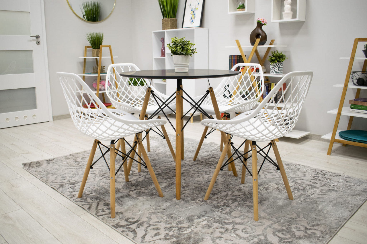 ROMA SET 4 STOLICE WHITE