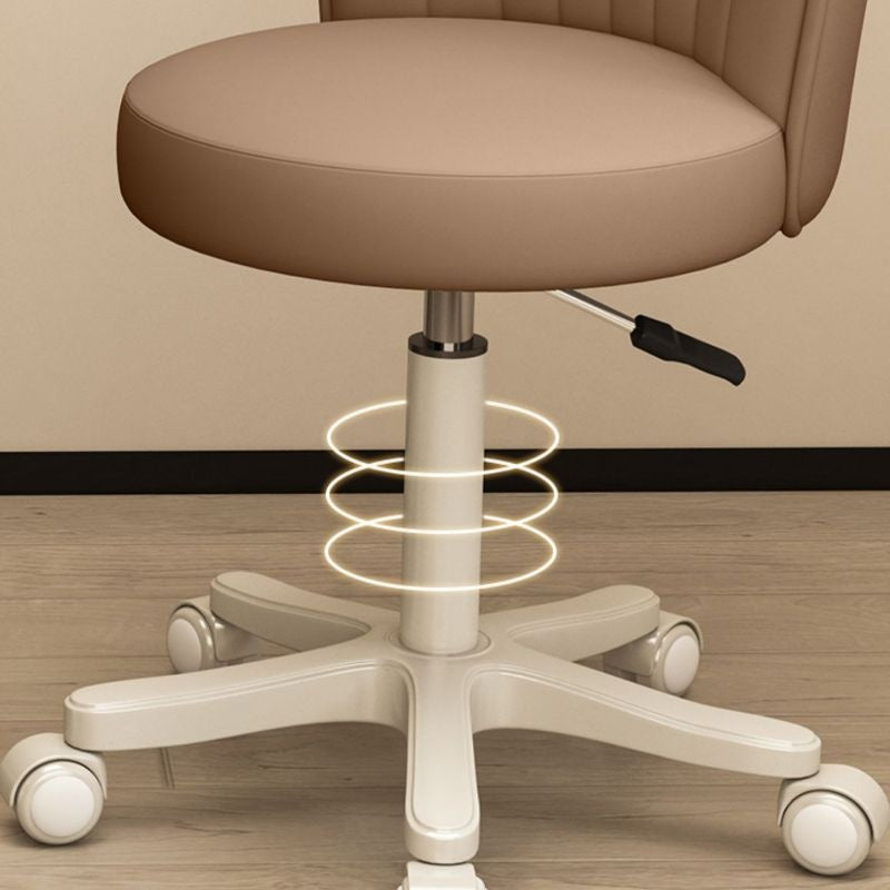 ROTIRAJUĆA STOLICA SA NASLONOM, PODESIVA, ZA SALON - ORDINACIJU MODERNO 08