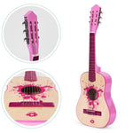 Roze velika gitara za decu – ECOTOYS