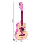 Roze velika gitara za decu – ECOTOYS