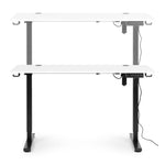 Samostojeci Electric sto 120x60 cm podesavanje visine 72–117 cm White ModernHome