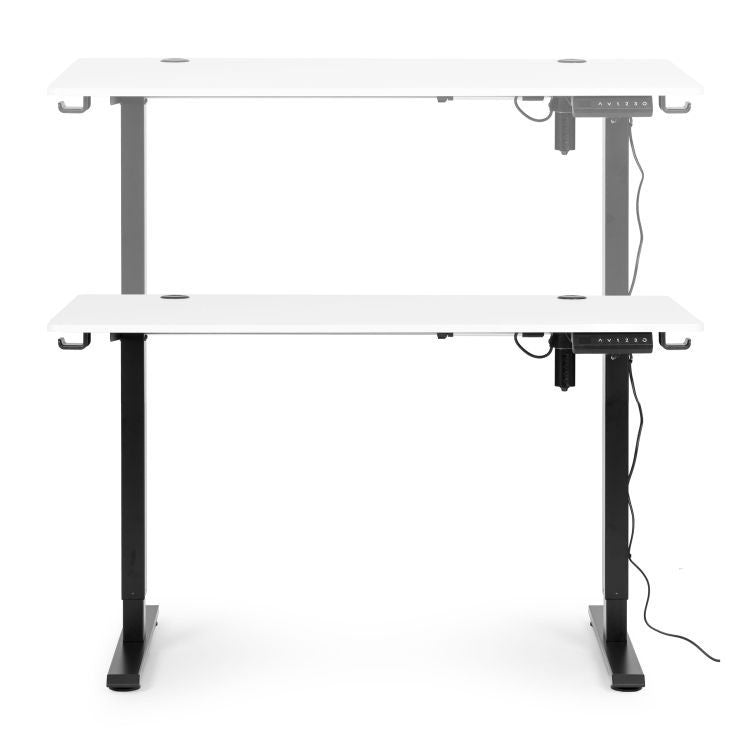 Samostojeci Electric sto 120x60 cm podesavanje visine 72–117 cm White ModernHome