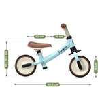 Dečiji balance bike Tulano Scout 15 plavi