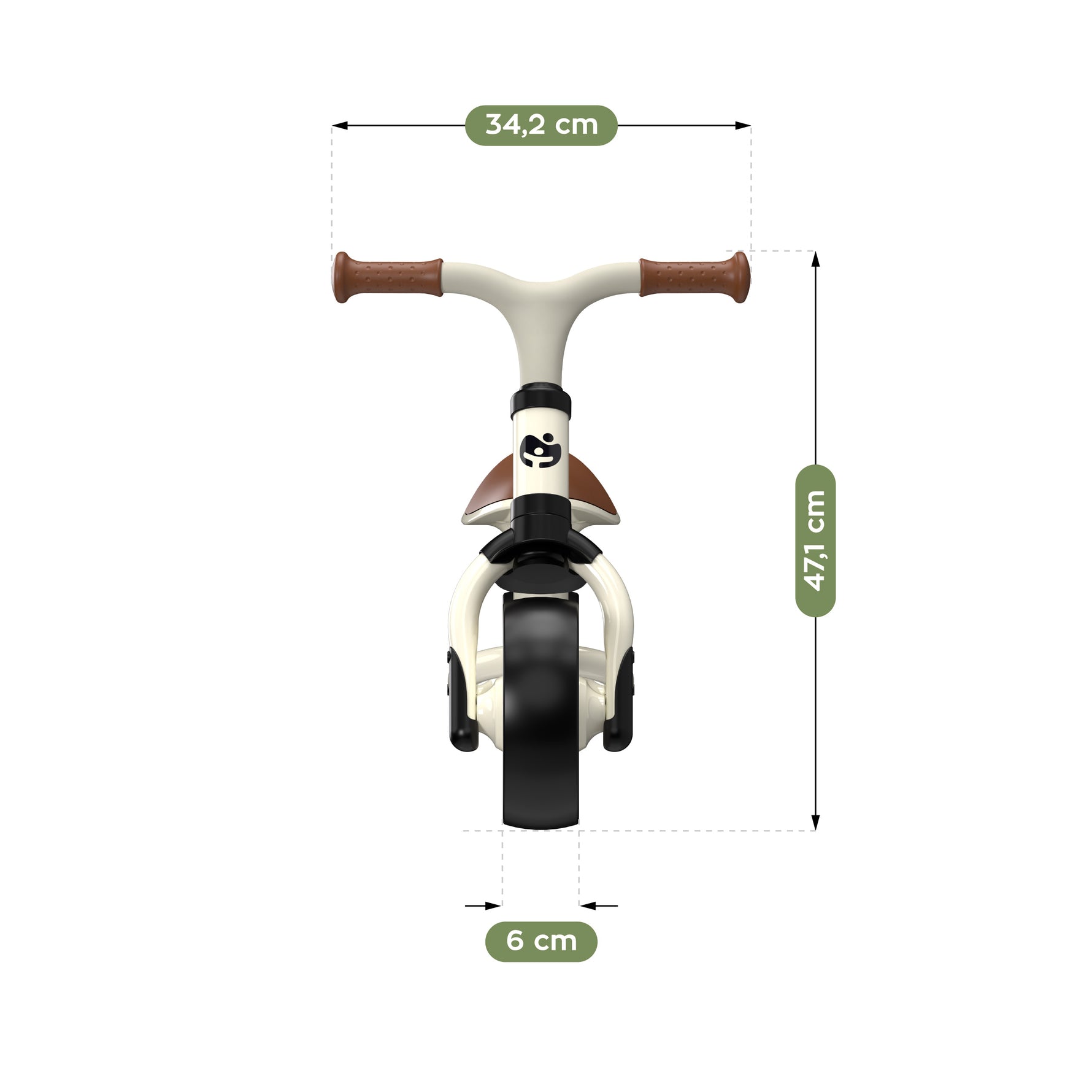Dečiji balance bike Tulano Scout 15 Bež