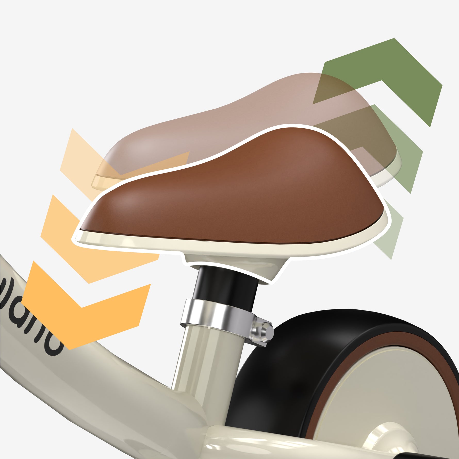 Dečiji balance bike Tulano Scout 15 Bež