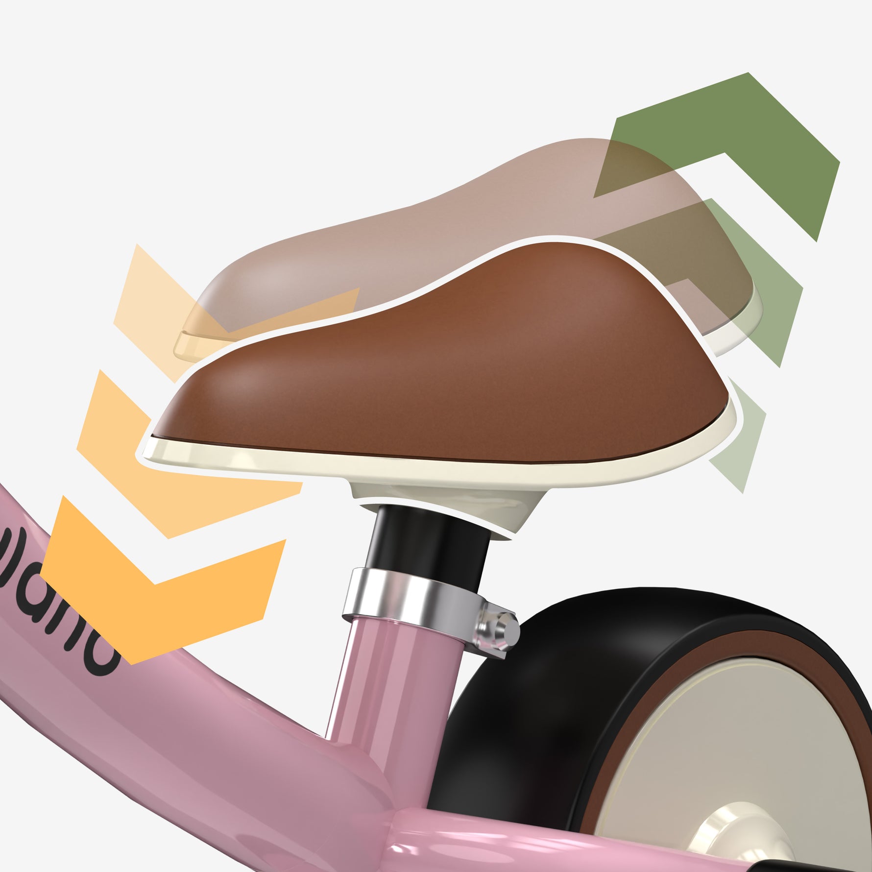Dečiji balance bike Tulano Scout 15 Pink